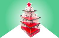 Affichage sur palette d'arbre de Noël personnalisé pour les magasins de détail