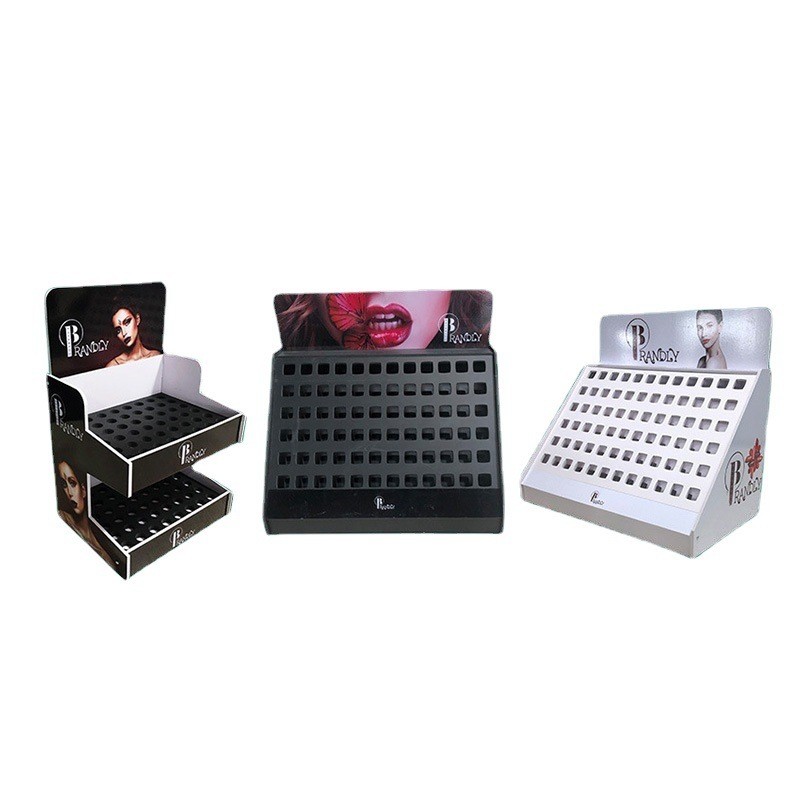 Commercial Sectional Display Furniture with Custom Logo Acrylic Cosmetic Display Cases
