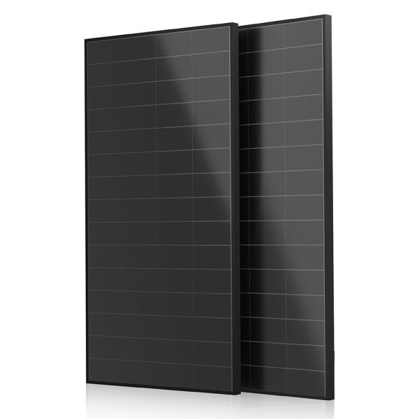 Hot 170W Premium Monocrystalline 23.5% Efficiency Solar Panel 20 Volt Solid Black for Connector 25-Year Warranty Home RV Camper