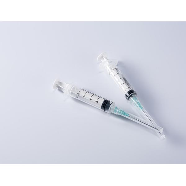 FDA510K Medical Sterile Disposable Syringe With Needle 5ml