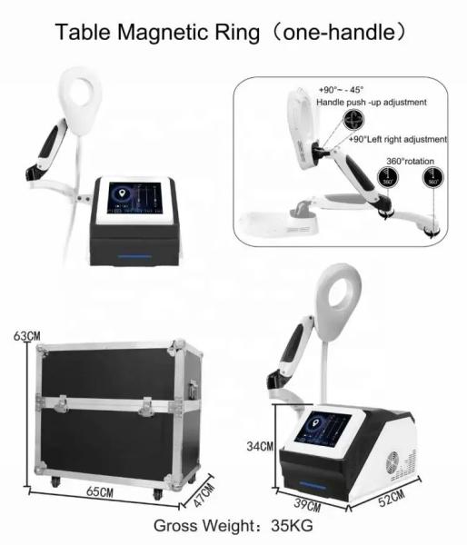 Fisioterapia Recuperação de lesões alívio da dor Equipamento de magnetoterapia Frequência de oscilação 3000Hz