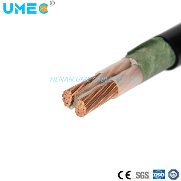 Cabos de alimentação subterrâneos blindados de 2 núcleos Na2xby Cu/Al XLPE/PVC para transmissão de energia