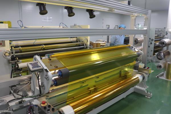 Heat Resistant Plastic Polyimide Polymer Thin Film Chemical Resilience Customized