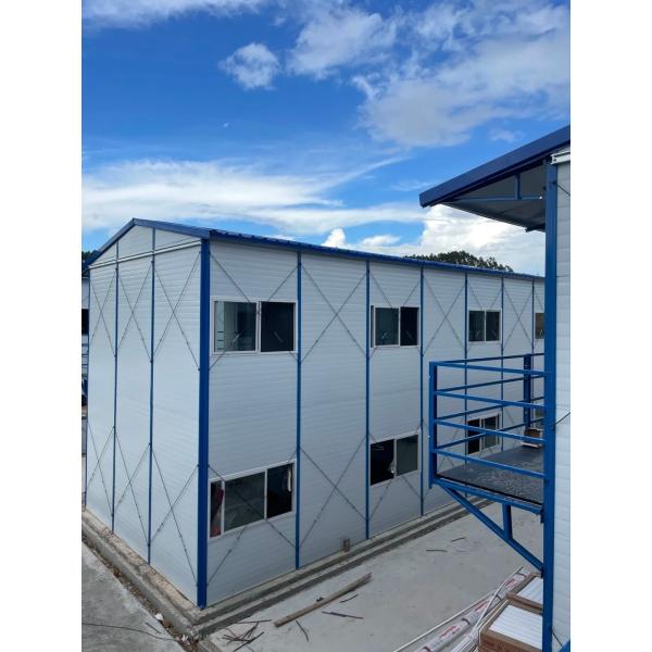 Aluminum Window Prefabricated Residential House with Japanese Design Style and Energy Saving Features