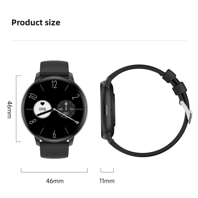 Bluetooth Call Fitness Smart Watch with Heart Rate Blood Oxygen Sleep Monitor IP67 Waterproof Multi-Sport Tracker for iOS Android