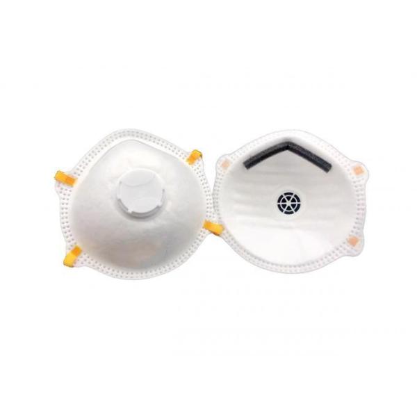 Non Woven Fabric Light Weight Face Mask Latex - Free High Efficiency Filter Layer