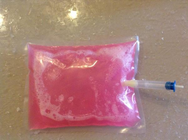 Hotel Apartment Yellow 20*23CM Liquid Soap Pouch