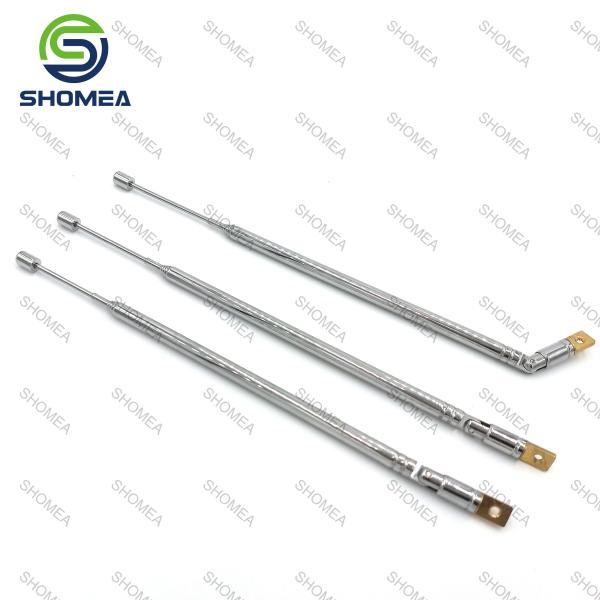 SHOMEA Custom Chrome plated brass Telescopic Antenna with Swivel joint