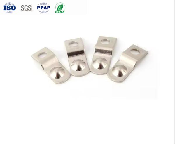 Peças de estampação personalizadas Alumínio aço inoxidável Metal latão níquel zincado