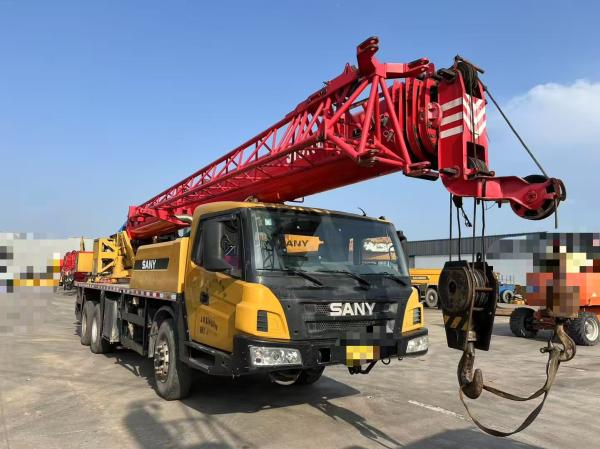 2019 SANY Used 16T Fully hydraulic truck crane lifting machinery