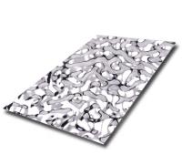 Mirror Plate Water Ripple Stainless Steel Sheet For Ceiling