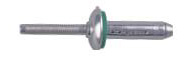 Water proof Folding Rivets 5.2mm - 7.5mm Professional Rivet Tool 26mm Stroke