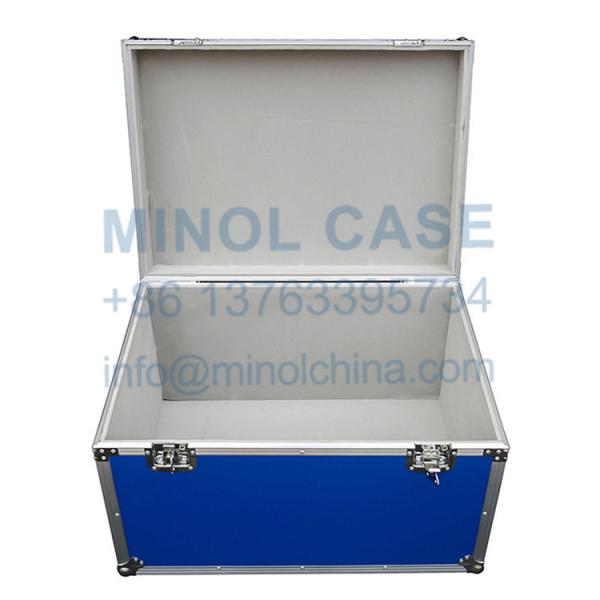 Professional Heavy Duty Alu Flight Case Blue Color For Transportation