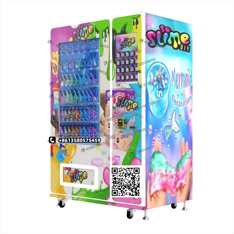 Australia Standard Digital Slime Vending Machine to Dispense the Slime with Touch Screen for Shopping Malls