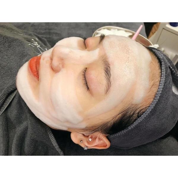 Маска глины пузыря Oxy зеленого чая лицевая уменьшает тело Spirulina обработки угорь воспаления Scrub