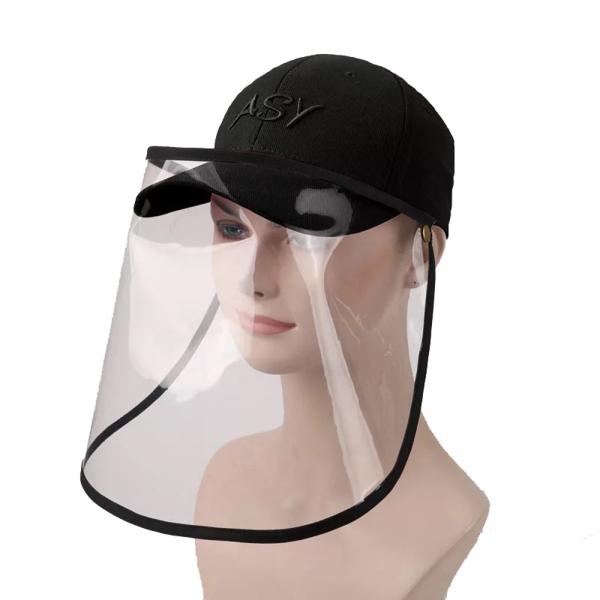 Adults Anti Virus Protective Mask Baseball Cap With Custom Embroidery Logo