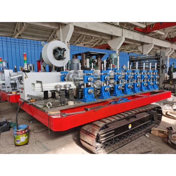 7.5kw Seamless Gutter Machine Fascia Roll Forming Machine 6 Inch
