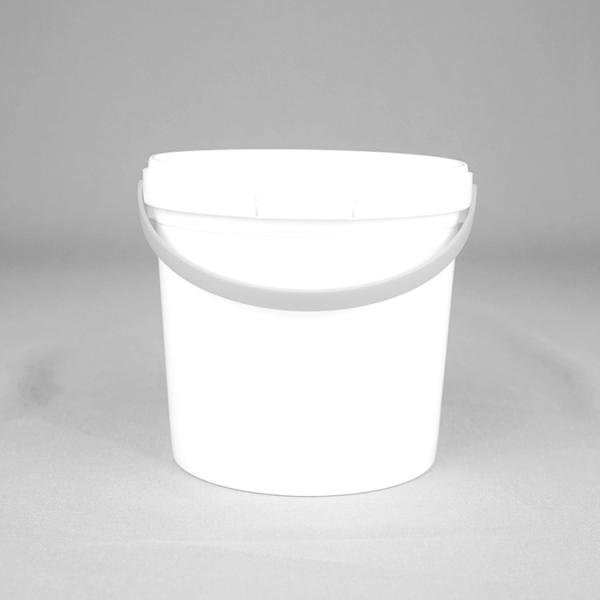 1L PP Greek Yogurt Bucket with Screw-On Lid