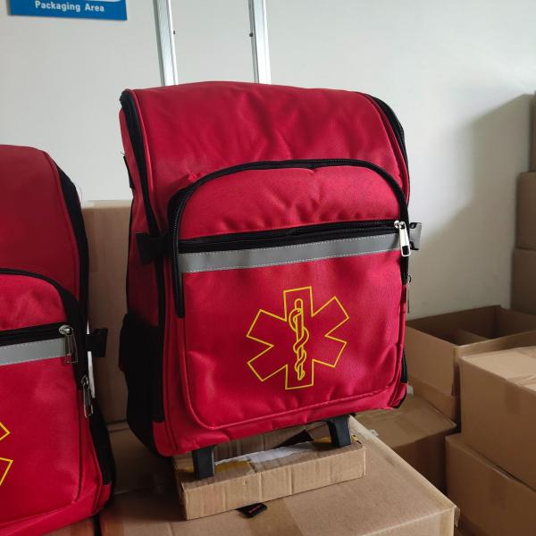 Wholesale Large Capacity Car First Aid Backpack Emergency Waterproof Breathable Firefighting Equipment Accessories
