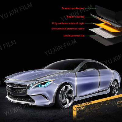 Ultra Glossy Black Paint Protection Film Roll Self Healing TPU PPF Vinyl Wrap 60inx50ft