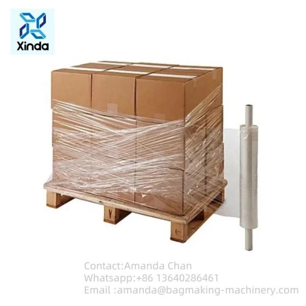 Manufacturer Wholesale Customized Color PE Stretch Film Packaging Transparent Pallet