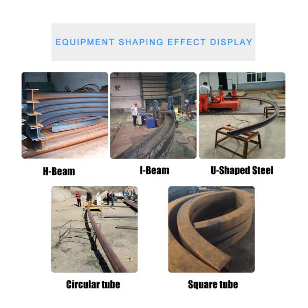 1650 KG Weight CNC Wire Bending Machine for Customized Steel H-beam Cold Bending