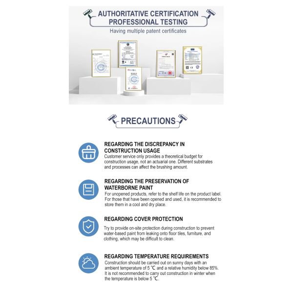 Durable Fast Drying Eco-friendly Micro Cement Water-based Paint for Interior and Exterior Walls