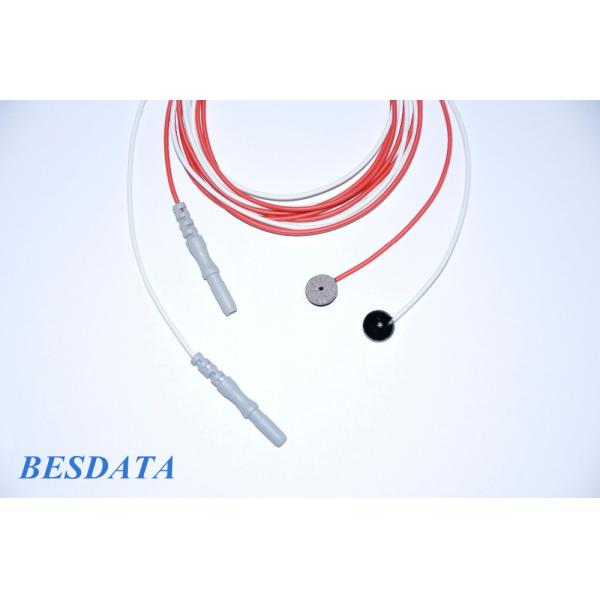 Medical Reusable Sintered Silver Silver Chloride Electrodes ( 12pcs / Packge )