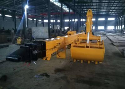 Construction Equipment Telescoping Stick , Long Reach Arm Boom For Excavators