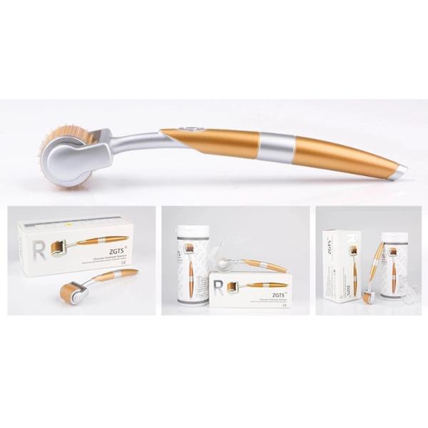 Effective NO Plugs Type Microneedle Derma Roller Zgts with Titanium Alloy Needles