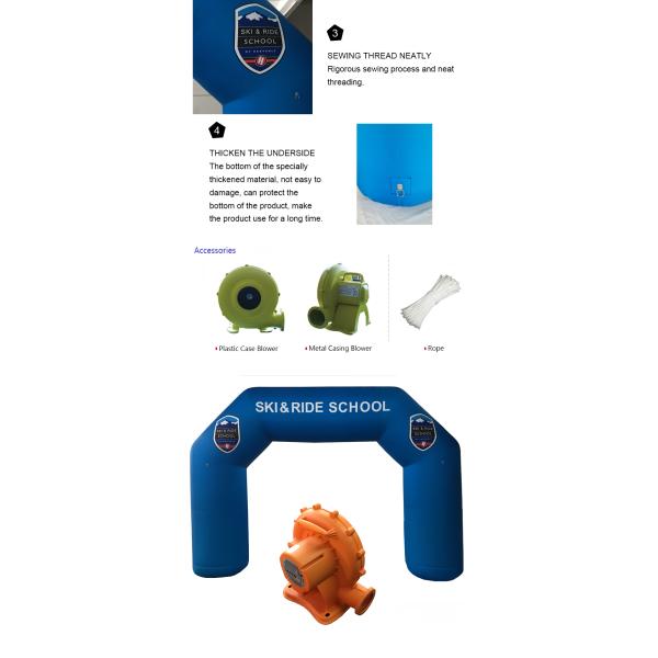 Наружное мероприятие Дисплей Custom Print Водостойкий Старт Добро пожаловать Финиш Врата Гонка Спорт Воздушные надувные арки