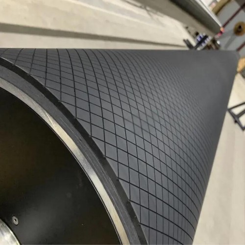 CFRP Carbon Fiber Rubber Roller 13m EPDM Roller Covering Rubber