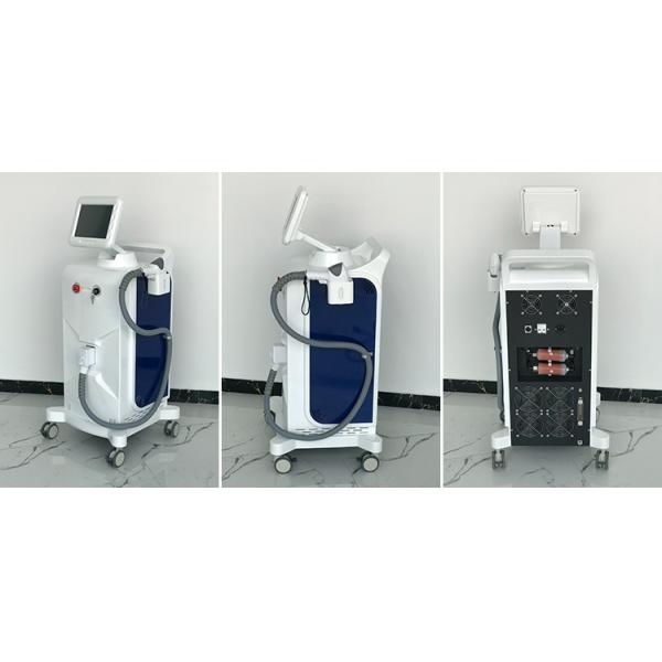 1200 Watt Diode Laser Hair Removal Machine Big Spot Zied 15 * 30 Mm