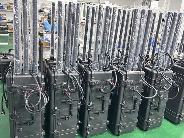130W Prison UAV Signal Jammer Detection Defense Positioning Equipment