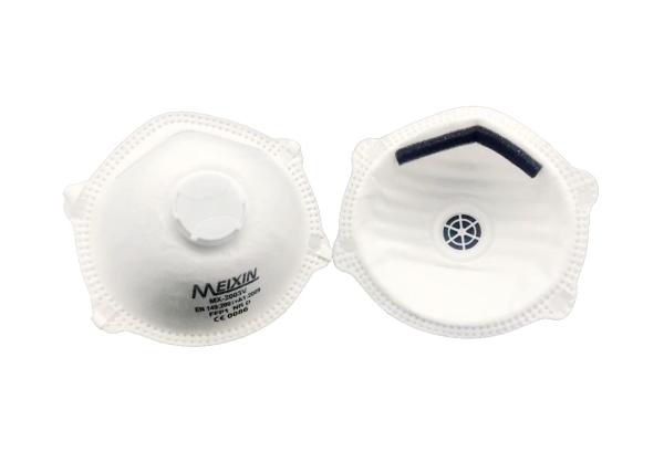 FFP1V Anti Pollution Dust Mask With High Performance Exhalation Valve
