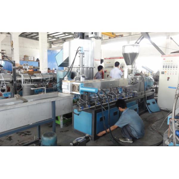 Customized Double screw Masterbatch Plastic compounding line with modular structure