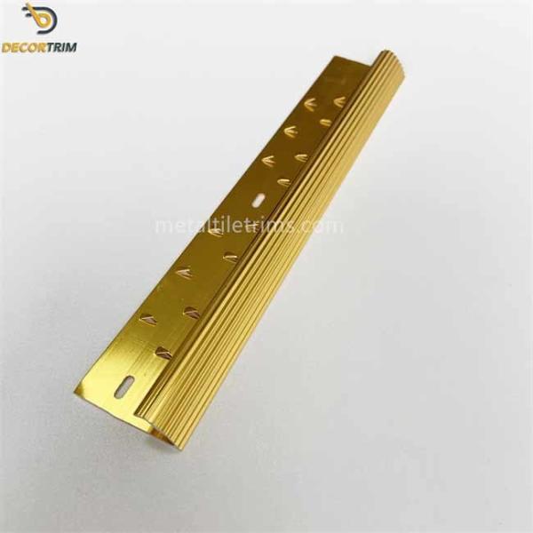 7.7mm Fluted Carpet Trim For Carpet Edge Decoration Protection
