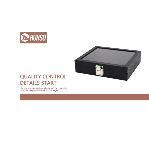 Square Rings Stand Up Jewelry Holder , Storage Box For Jewelry Portable