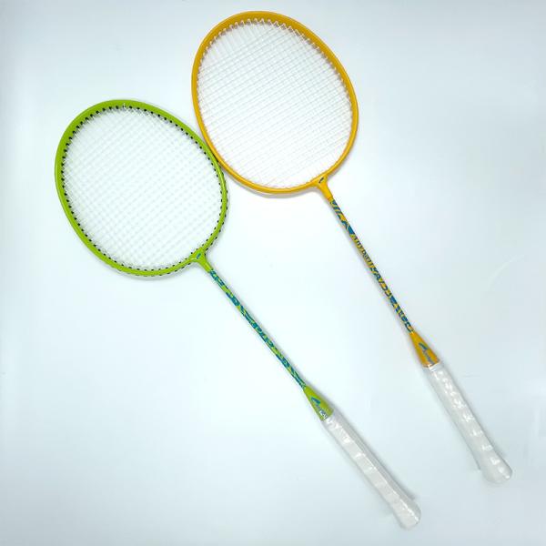 OEM One Piece Aluminium Badminton Rackets With Cover Suitable