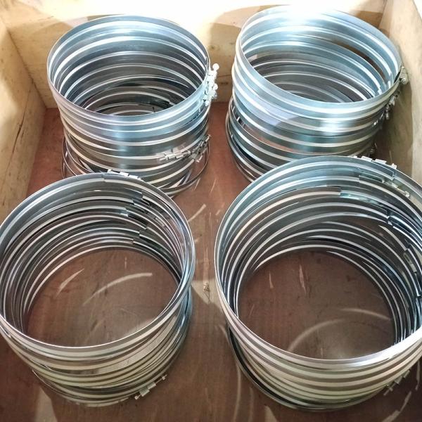 Tipo largo braçadeira dos encaixes V do canal de tubulação pesada de 100mm