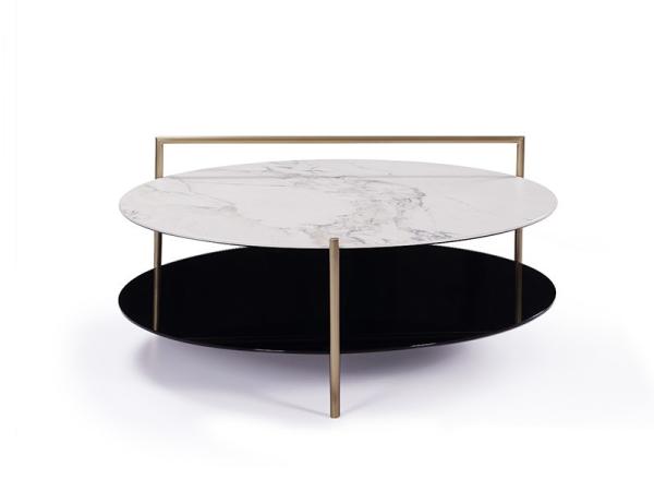 Foshan Furniture Modern Design Iron and Glass Coffee Table Desk for Bedroom and Living Room Furniture for Home Use