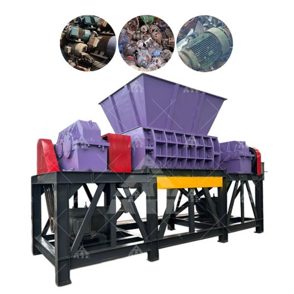 Bike Scrap Metal Crusher Machine Metal Scrap Shredder Customized