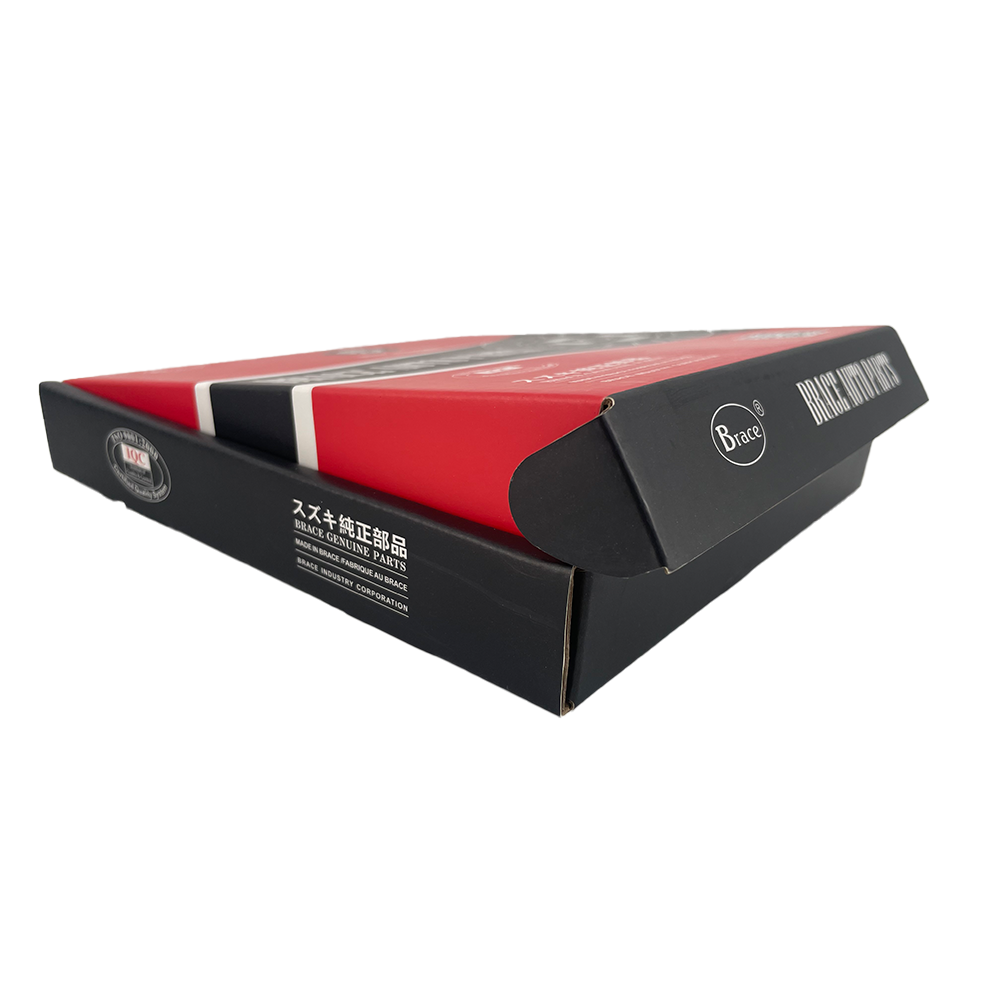 Eco Friendly Custom Logo Auto Parts Clutch Disc Packaging Corrugated Recyclable Mailer Paper Box