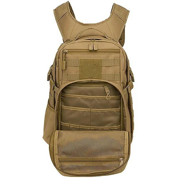 Sac à dos tactique en nylon 1000d durable avec un compartiment pour ordinateur portable