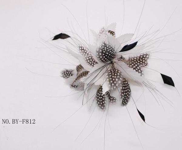 10x30cm Goose Feather Mounts Party Decor Guinea Fowl Peacock Feather Flowers