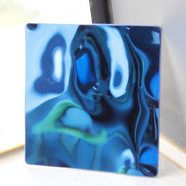 Big wave pattern corrugated steel China Factory Price ASTM/AISI/SUS 304 316 blue Water Ripple Stainless Steel Stamping