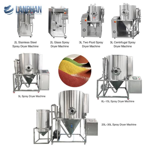 5l Industrial Spray Dryer Machine Chemical Milk Powder Spray Dryer Spray Drying Equipment