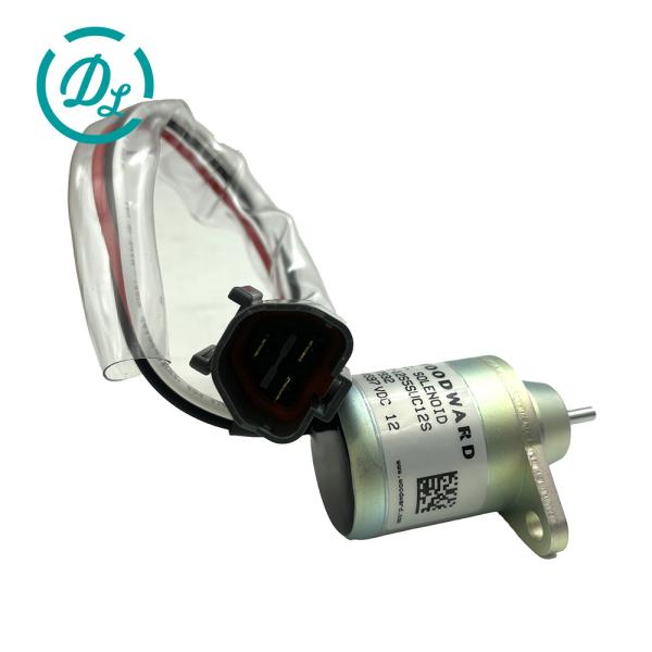 EexcavaStart 12VDC Fuel Shut Off Solenoid 119233-77932 for 4TNV88 Engine
