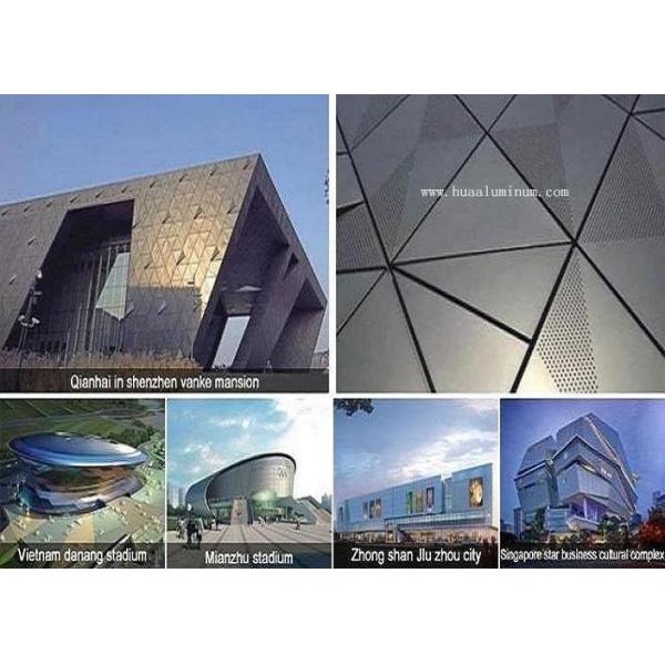 SGS Black Honeycomb Aluminium Panel , Sound Insulation 20mm Aluminium Plate