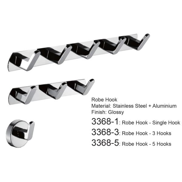 Rustproof Heavy Duty Coat Hooks Wall Mounted For Hanging Coats Hat Bags ODM